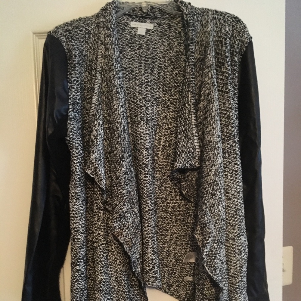 Mixed Media Cardigan